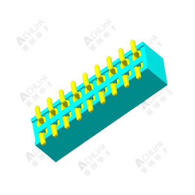 Female Header 1.27MM double row smt H=2.0MM