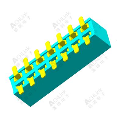 Female Header1.27MM double row smt H=4.3mm