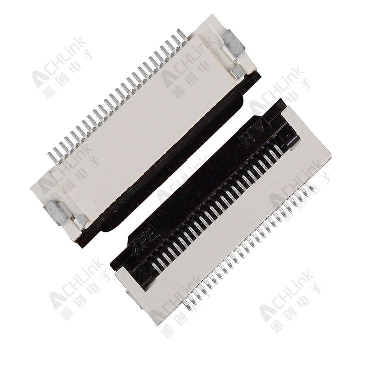 FPC0.5MM CLAMSHELL SMT H=2.0MM
