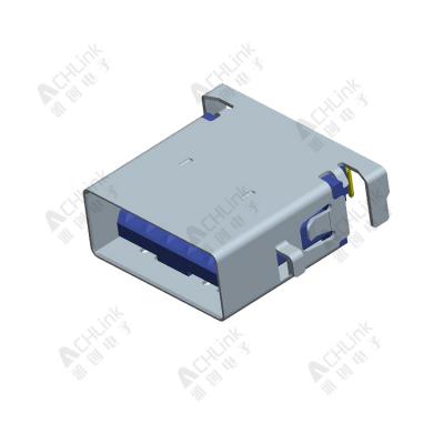 USB 3.0MM A TYPE 9P FEMALE.DIP SUNK PLATE MOUTH