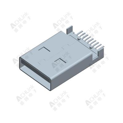 USB 3.0 A TYPE 9P MALE .FORWARD SINKING PLATE1.95mm