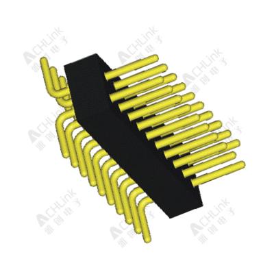 MACHINED PIN HEADER PH1.27*1.27MM DOUBLE ROW SMT