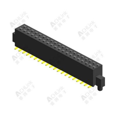 FEMALE HEADER PH1.27*1.27MM DOUBLE ROW SMT SIDE PILLAR