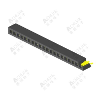 FEMALE HEADER PH2.0MM SINGLE ROW S SMT H=4.0MM/4.3MM/4.6MM