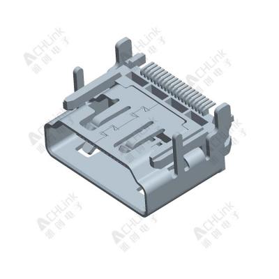 HDMI A TYPE PITCH0.5MM SMT EAR LESS COLUMN